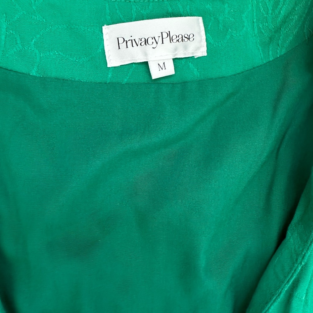 Revolve Privacy Please Leandra Button Up Midi Dre… - image 5